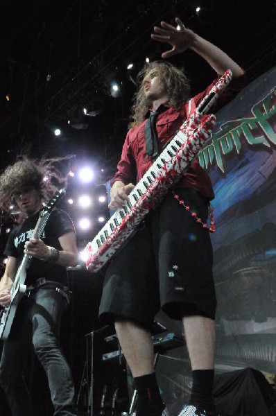 Dragonforce at the Mayhem Festival Verizon Wireless Amphitheater