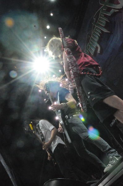 Dragonforce at the Mayhem Festival Verizon Wireless Amphitheater