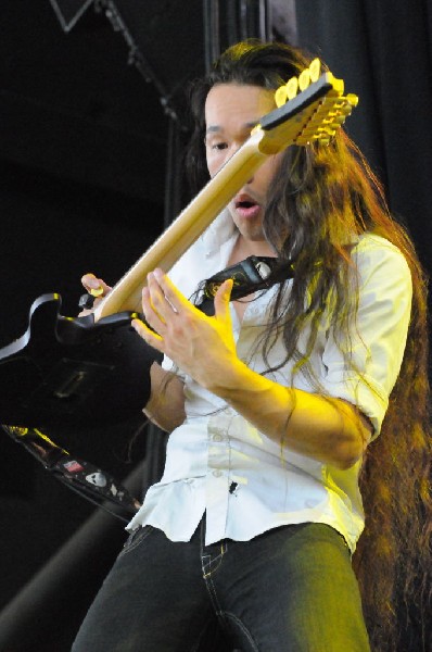 Dragonforce at the Mayhem Festival Verizon Wireless Amphitheater