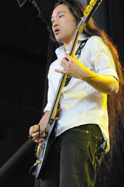 Dragonforce at the Mayhem Festival Verizon Wireless Amphitheater