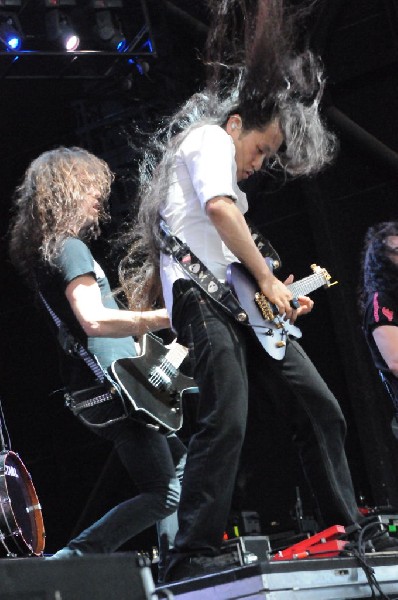 Dragonforce at the Mayhem Festival Verizon Wireless Amphitheater