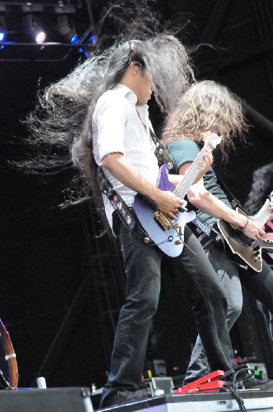 Dragonforce at the Mayhem Festival Verizon Wireless Amphitheater