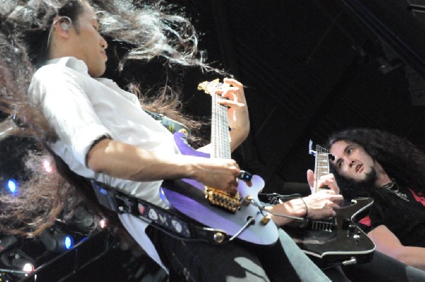 Dragonforce at the Mayhem Festival Verizon Wireless Amphitheater