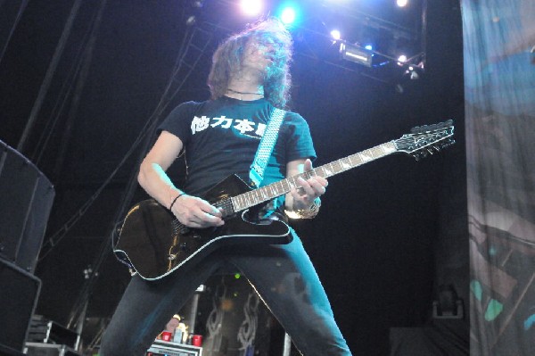 Dragonforce at the Mayhem Festival Verizon Wireless Amphitheater