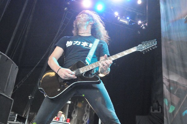 Dragonforce at the Mayhem Festival Verizon Wireless Amphitheater