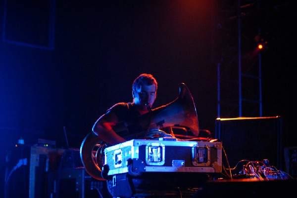 Drums and Tuba at Austin Music Hall, Austin, Tx