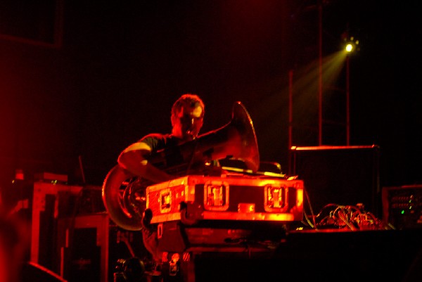 Drums and Tuba at Austin Music Hall, Austin, Tx