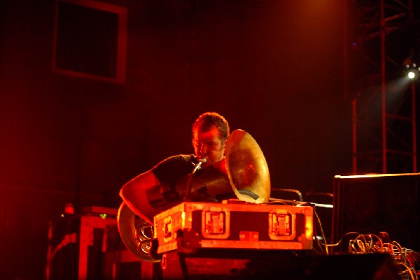 Drums and Tuba at Austin Music Hall, Austin, Tx