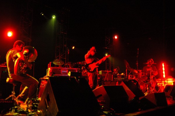 Drums and Tuba at Austin Music Hall in Austin, Tx