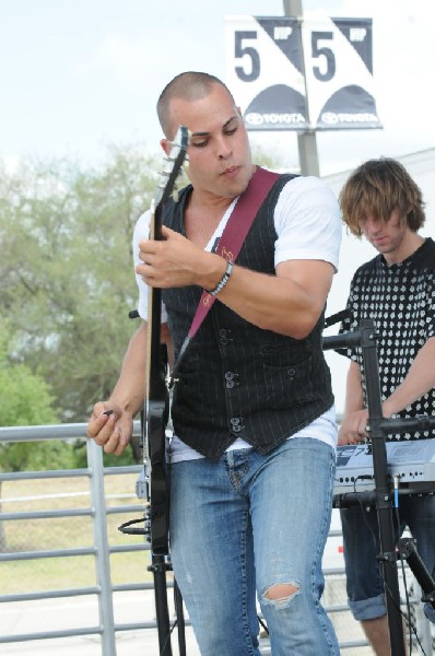 Entice on the Skate Ramp Stage, Warped Tour, Verizon Wireless Amphitheater,