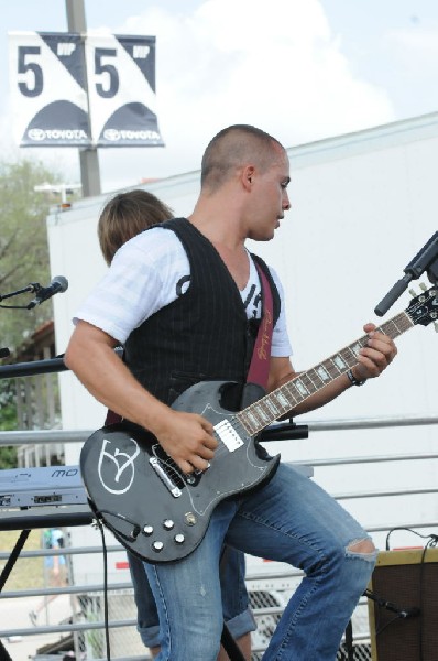 Entice on the Skate Ramp Stage, Warped Tour, Verizon Wireless Amphitheater,