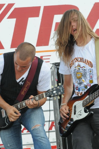 Entice on the Skate Ramp Stage, Warped Tour, Verizon Wireless Amphitheater,