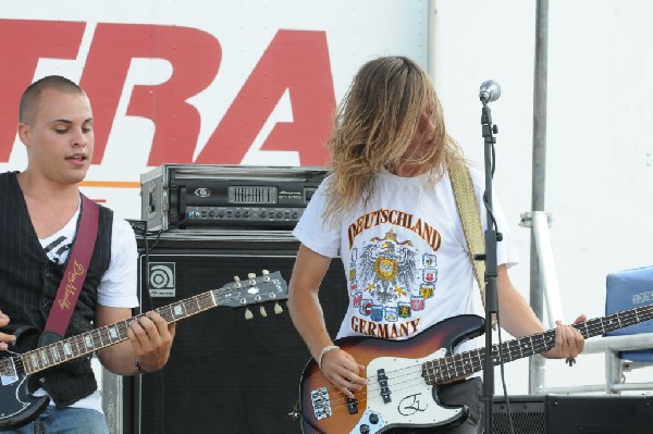 Entice on the Skate Ramp Stage, Warped Tour, Verizon Wireless Amphitheater,