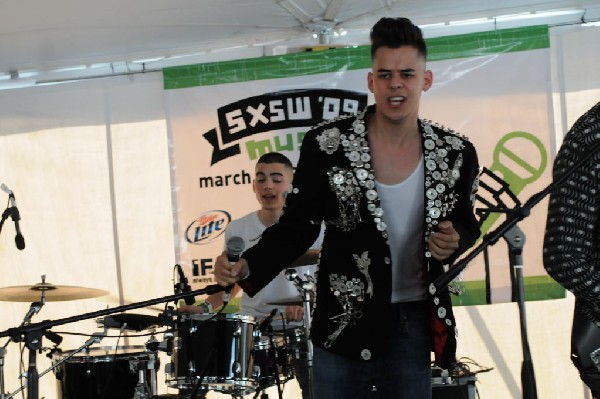 Esser at Transgressive Records Party, SXSW 2009, Austin, Texas