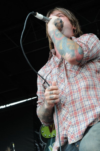 Every Time I Die on the Highway 1 Stage, Warped Tour, Verizon Wireless Amph