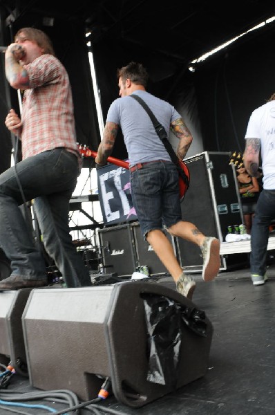 Every Time I Die on the Highway 1 Stage, Warped Tour, Verizon Wireless Amph