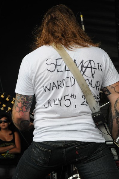 Every Time I Die on the Highway 1 Stage, Warped Tour, Verizon Wireless Amph