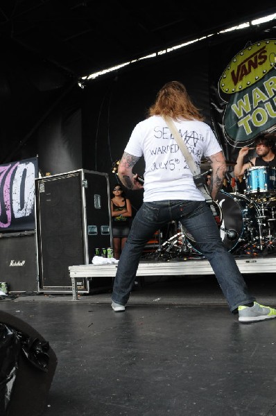 Every Time I Die on the Highway 1 Stage, Warped Tour, Verizon Wireless Amph