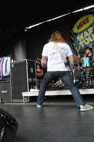 Every Time I Die on the Highway 1 Stage, Warped Tour, Verizon Wireless Amph