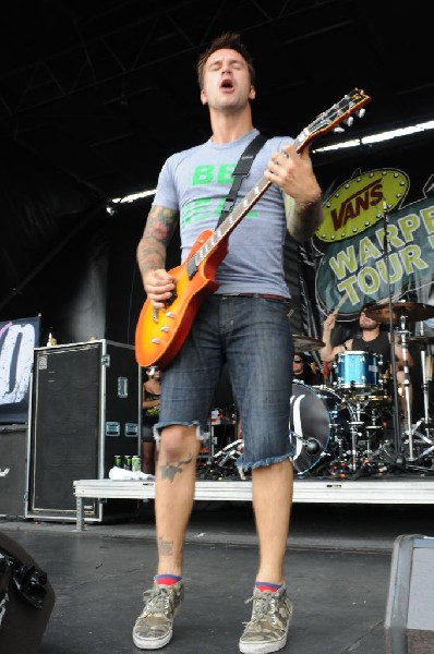 Every Time I Die on the Highway 1 Stage, Warped Tour, Verizon Wireless Amph