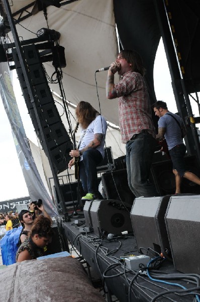 Every Time I Die on the Highway 1 Stage, Warped Tour, Verizon Wireless Amph