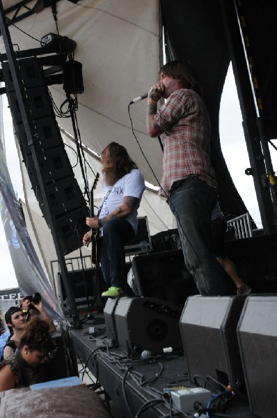 Every Time I Die on the Highway 1 Stage, Warped Tour, Verizon Wireless Amph