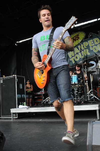 Every Time I Die on the Highway 1 Stage, Warped Tour, Verizon Wireless Amph