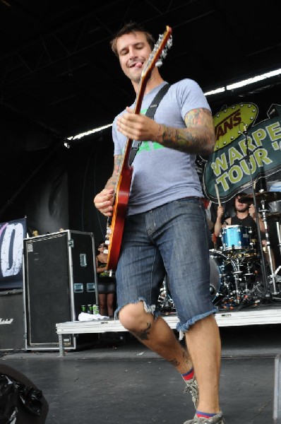 Every Time I Die on the Highway 1 Stage, Warped Tour, Verizon Wireless Amph