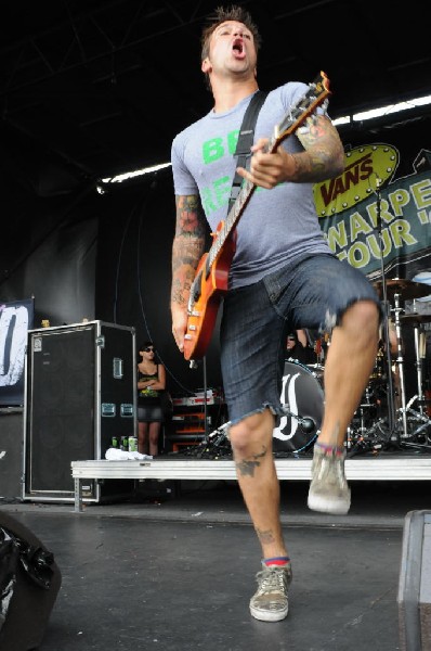 Every Time I Die on the Highway 1 Stage, Warped Tour, Verizon Wireless Amph
