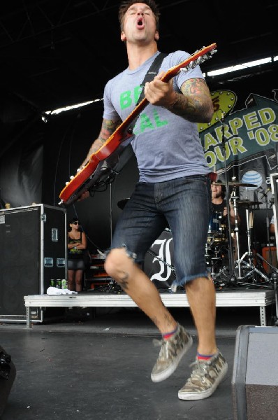 Every Time I Die on the Highway 1 Stage, Warped Tour, Verizon Wireless Amph