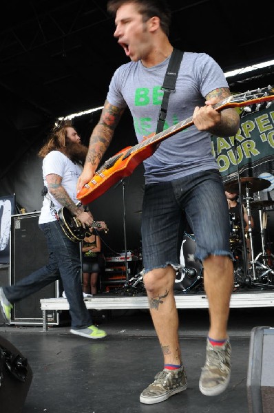 Every Time I Die on the Highway 1 Stage, Warped Tour, Verizon Wireless Amph