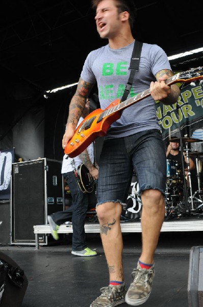 Every Time I Die on the Highway 1 Stage, Warped Tour, Verizon Wireless Amph