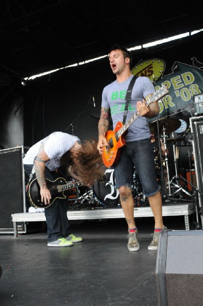 Every Time I Die on the Highway 1 Stage, Warped Tour, Verizon Wireless Amph