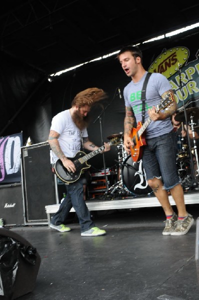 Every Time I Die on the Highway 1 Stage, Warped Tour, Verizon Wireless Amph