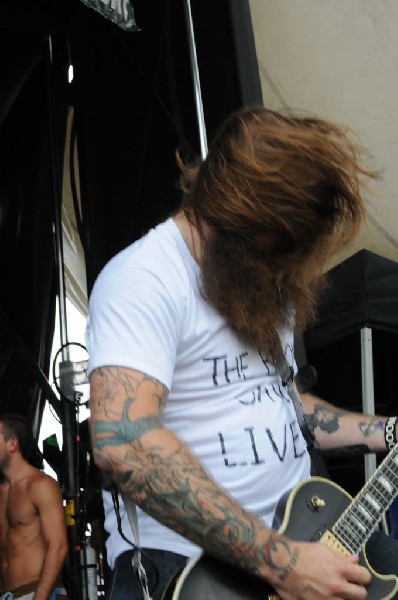 Every Time I Die on the Highway 1 Stage, Warped Tour, Verizon Wireless Amph