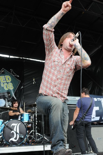 Every Time I Die on the Highway 1 Stage, Warped Tour, Verizon Wireless Amph