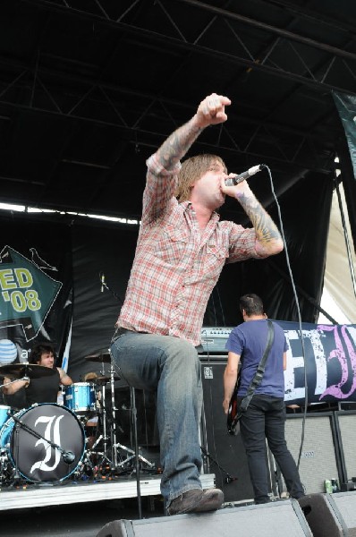 Every Time I Die on the Highway 1 Stage, Warped Tour, Verizon Wireless Amph