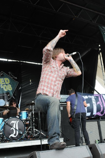 Every Time I Die on the Highway 1 Stage, Warped Tour, Verizon Wireless Amph