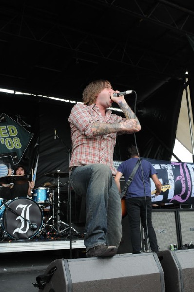 Every Time I Die on the Highway 1 Stage, Warped Tour, Verizon Wireless Amph