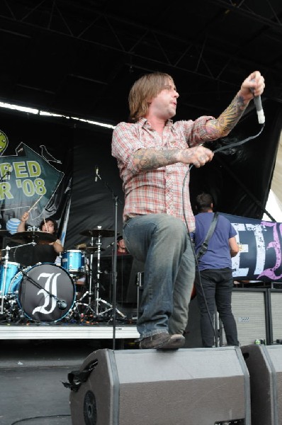 Every Time I Die on the Highway 1 Stage, Warped Tour, Verizon Wireless Amph