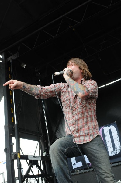 Every Time I Die on the Highway 1 Stage, Warped Tour, Verizon Wireless Amph