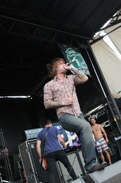 Every Time I Die on the Highway 1 Stage, Warped Tour, Verizon Wireless Amph