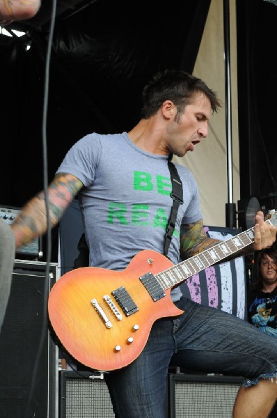 Every Time I Die on the Highway 1 Stage, Warped Tour, Verizon Wireless Amph