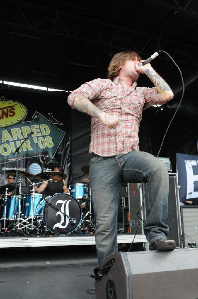 Every Time I Die on the Highway 1 Stage, Warped Tour, Verizon Wireless Amph