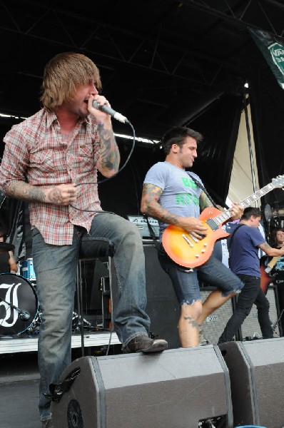 Every Time I Die on the Highway 1 Stage, Warped Tour, Verizon Wireless Amph