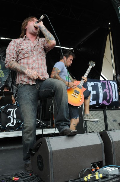 Every Time I Die on the Highway 1 Stage, Warped Tour, Verizon Wireless Amph