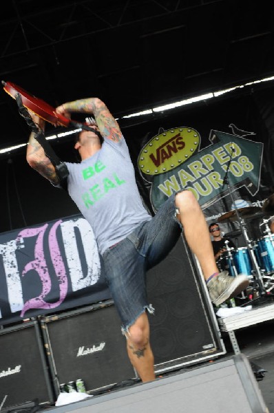 Every Time I Die on the Highway 1 Stage, Warped Tour, Verizon Wireless Amph