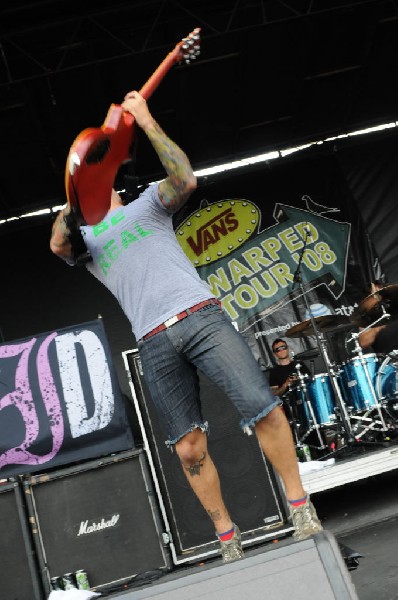 Every Time I Die on the Highway 1 Stage, Warped Tour, Verizon Wireless Amph