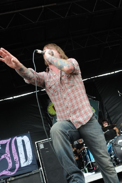 Every Time I Die on the Highway 1 Stage, Warped Tour, Verizon Wireless Amph