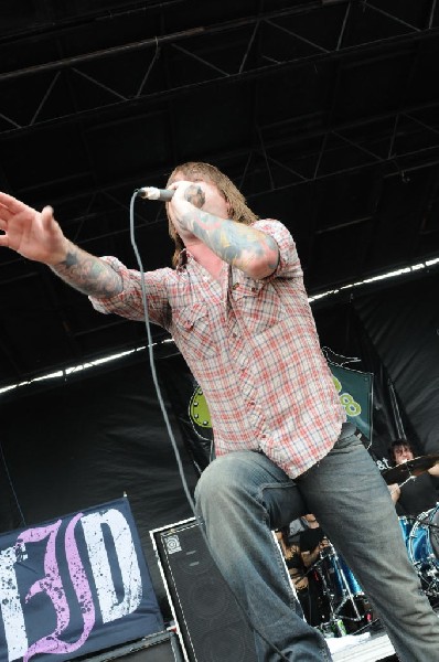 Every Time I Die on the Highway 1 Stage, Warped Tour, Verizon Wireless Amph